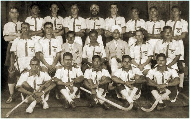 1936 Berlin Olympic Indian Hockey Team