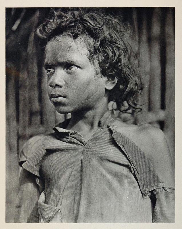 A Boy of Kadu Kuruba Tribe - Western Ghats, Mysore 1928