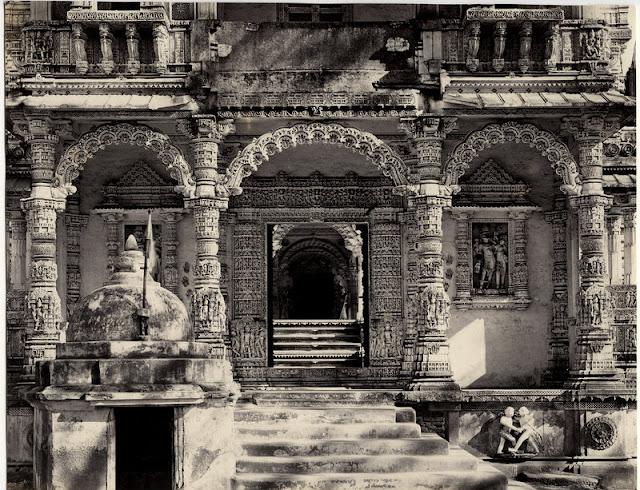 A Temple in Bombay (Mumbai) - c1880's