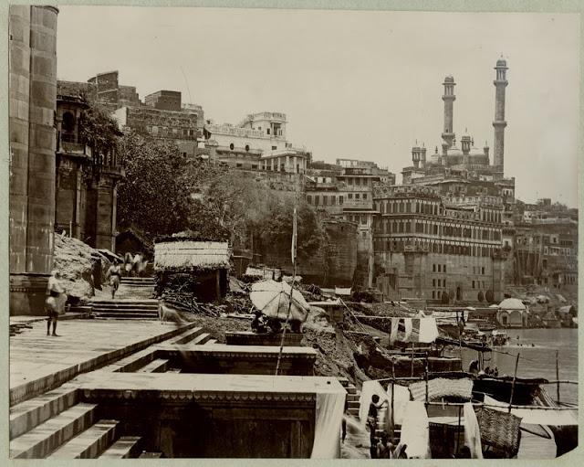 Benares Ghats - India 1890s