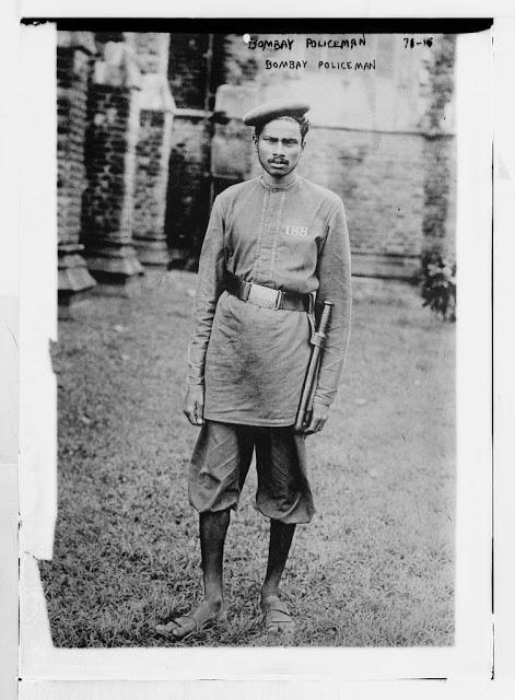 Bombay policeman, India