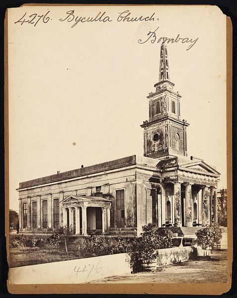 Byculla Church - Bombay (Mumbai) - 19th Century Photograph