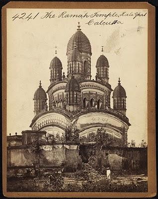 Dakshineswar kali temple Calcutta ( Kolkata ) - Mid 19th Century