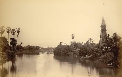 Dhaka River Scenery - 1875