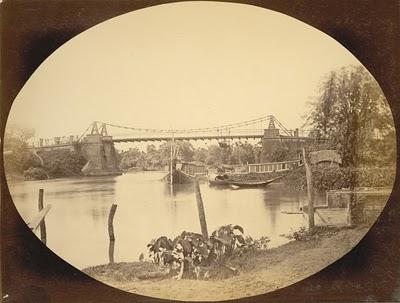 Hanging Bridge at Dhaka - 1875