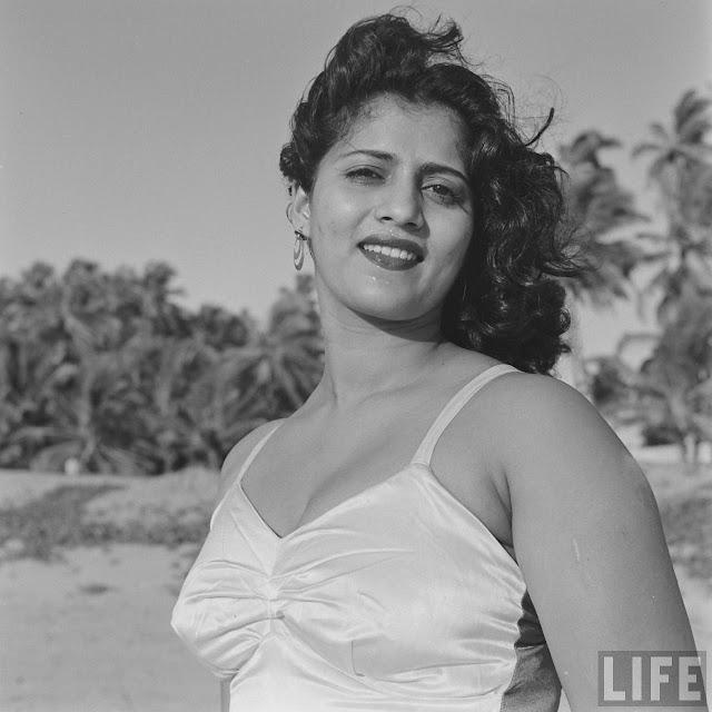 Hindi Movie Actress Mohana Cabral Photoshoot by James Burke 1951