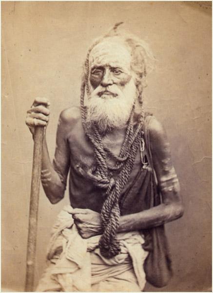 Hindu Sadhu - Circa 1860