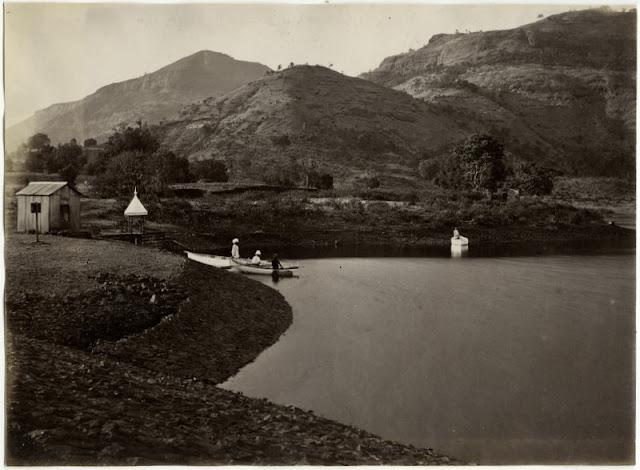 Igatpuri Lake in Maharashtra - c1870's