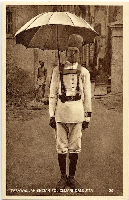 Indian Policeman - Calcutta (Kolkata)