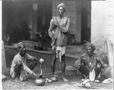 Indian Snake Players - 1890s