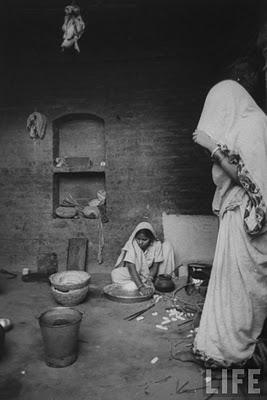 Indian Village Life - 1962