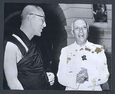 Jawaharlal Nehru and Dalai Lama - 1961