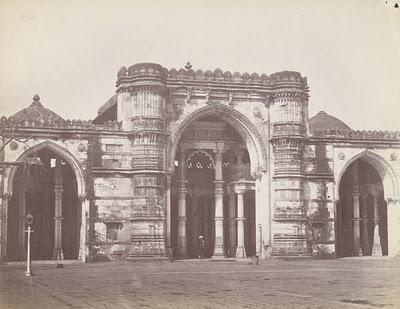 Jumma Mosque Ahmedabad - 1880