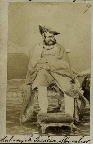 Maharajah of Gwalior - 1870's