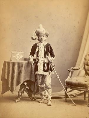 Maharajah Sayaji Rao Gaekwar of Baroda - 1875