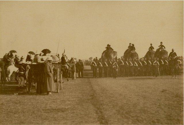 Maharajah Scindia's Elephant Battery - India