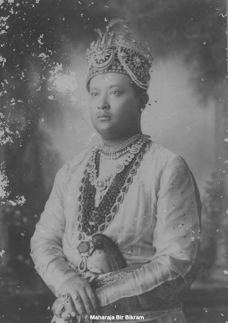 Maharaja Bir Bikram Kishore Debbarman of Tripura