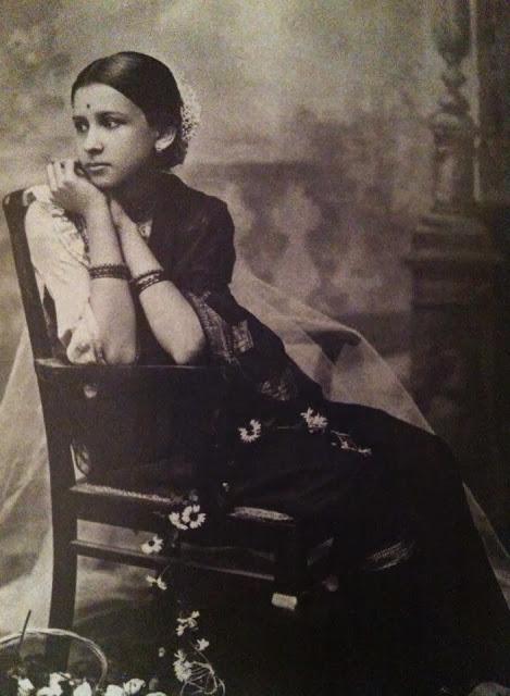 Maharani Indira Bai Sahib Holkar, Second Wife of Maharaja of Indore Tukojirao Holkar III