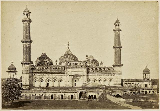 Mosque of the Great Imambara of Nawab Assuf-Ood-Daulah - Lucknow 1870's