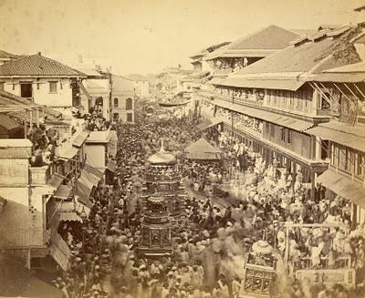 Muharram Festival Procession, Baroda - 1880