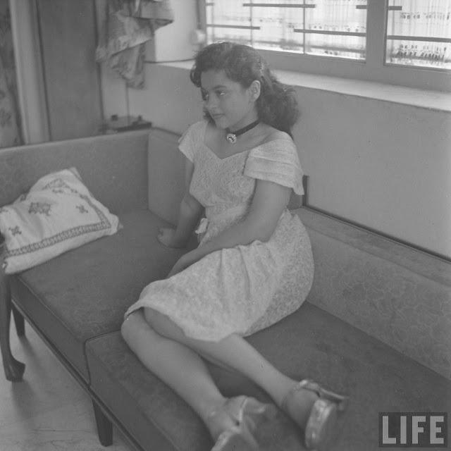 Nalini Jaywant, Famous Hindi Movie Actress Indoor Photoshoot - 1951