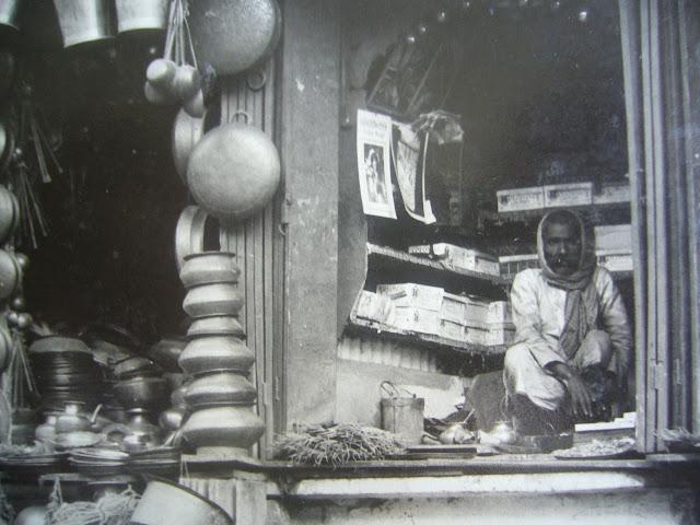 Native Shops in Darjeeling - India 1930's