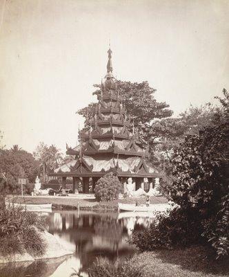 Pagoda, Eden Gardens, Calcutta 1885