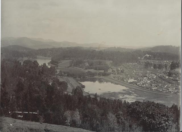 Panorama from Elk Hill, Ooty, Tamil Nadu - 1890's