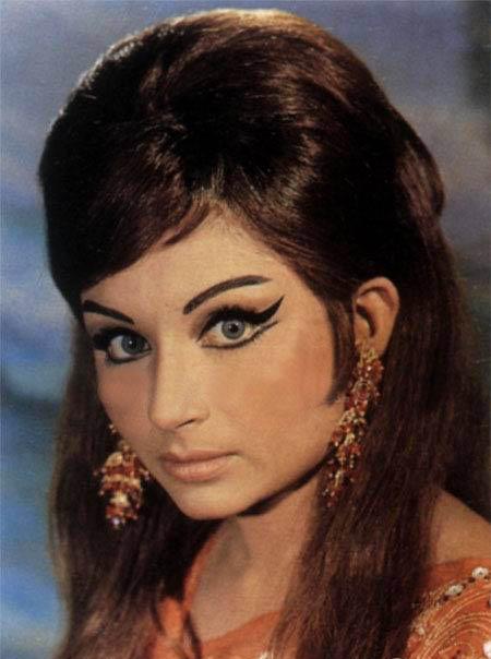 Portrait of Indian Movie Actress Sharmila Tagore - 1960's
