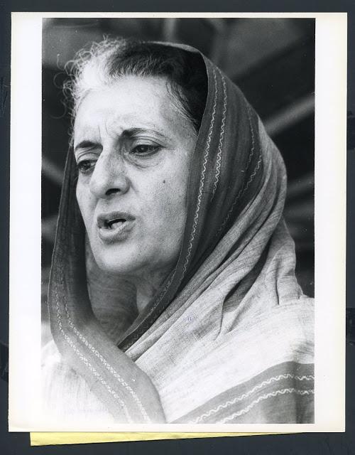 Portrait of Indira Gandhi - 1978