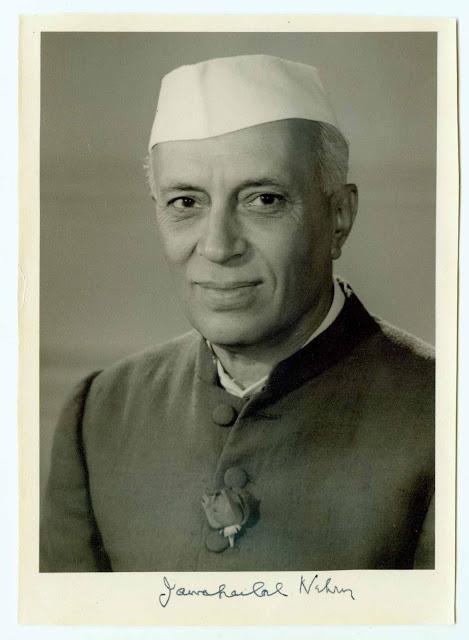 Portrait of Jawaharlal Nehru