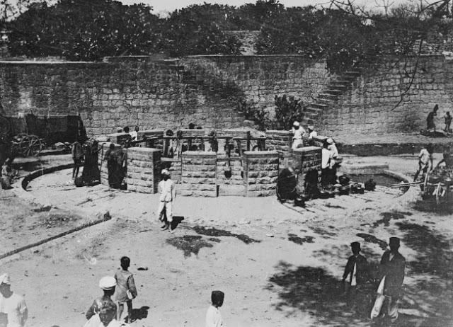 Public Well - Bijapur India early 1900s