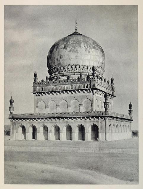 Qutub Shahi Tomb Golconda, Andhra Pradesh - 1928