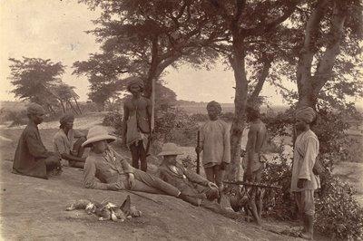 Rest after Hunting - Burma 1886