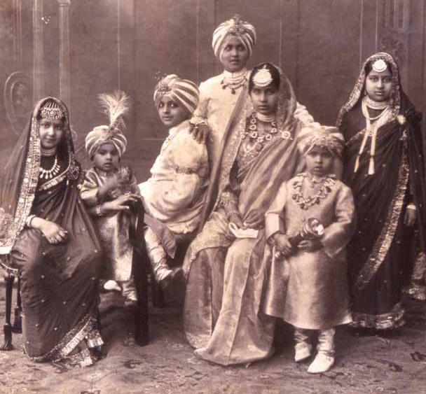 Royal children from Patiala - c1930