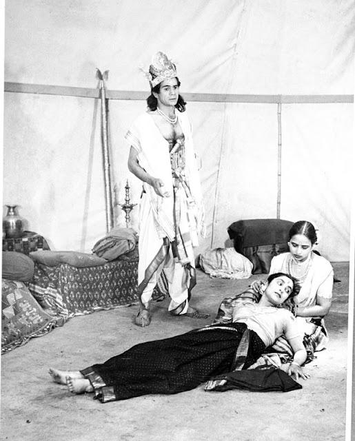Scenes from the Drama Festival at New Delhi November 1949