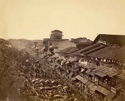 State procession in Baroda - 1880