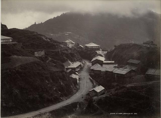 Station at Ghoom, Darjeeling - 1869