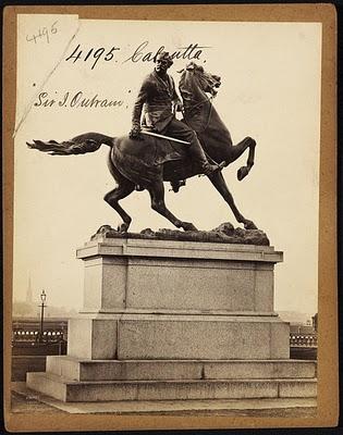 Statue of Sir James Outram Calcutta (Kolkata) - Mid 19th Century