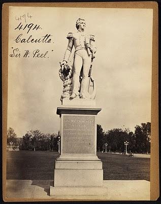 Statue of Sir William Peel - Calcutta (Kolkata) - Mid 19th Century