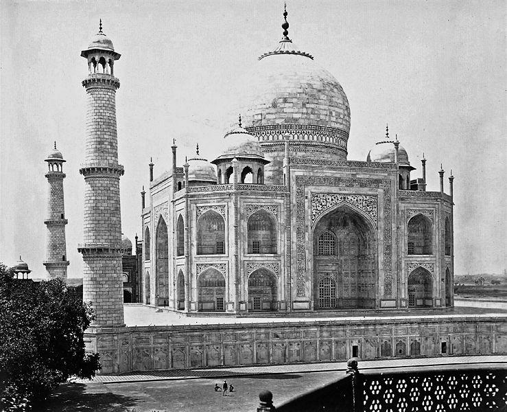 Taj Mahal in 1860s