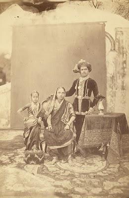 Tarabai, Jamna Bai and Gaekwar of Baroda - 1880
