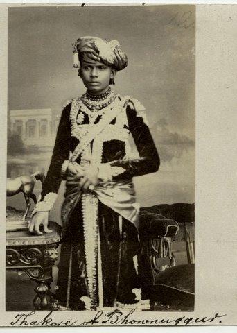 Thakur of Bhavnagar - 1870's