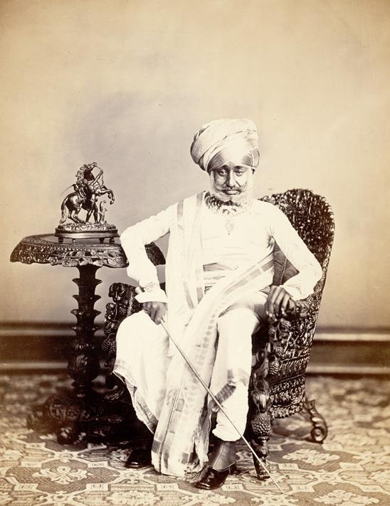 Thakur Sahib of Gondal Sagramji - 1860