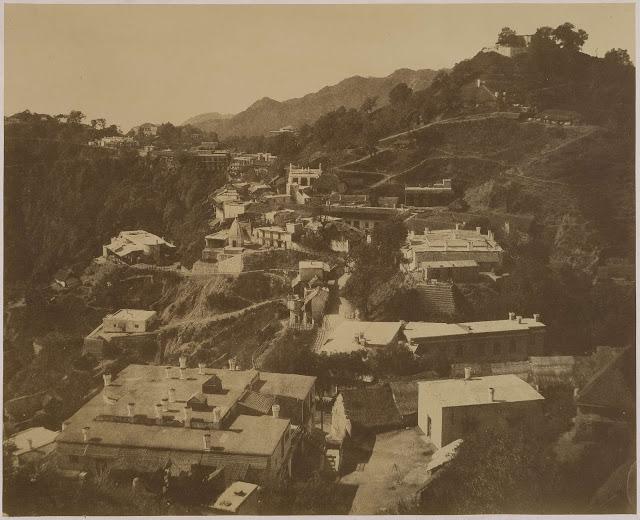 The Bazaar - Mussoorie c.1857-1858