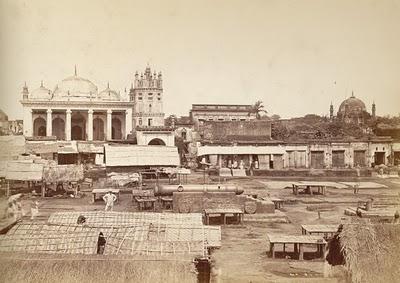 The Chowk or market place of Dhaka - 1885
