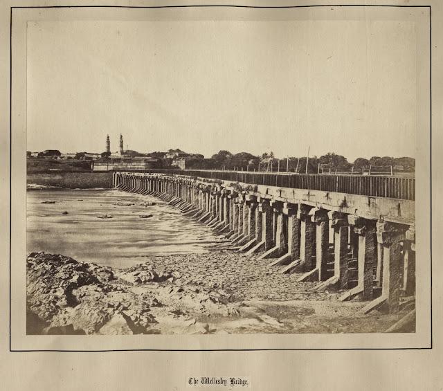 The Wellesley Bridge in Srirangapatna, Karnataka - c1850's