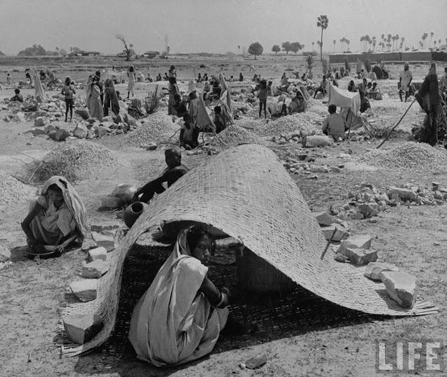 Tilaiya Dam Construction, Jharkhand - June 1952