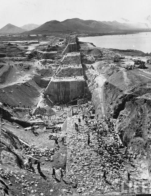 Tungabhadra Dams Being Constructed - June 1952