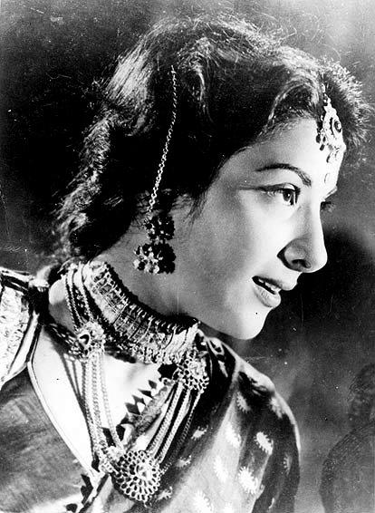 Various Photographs of Hindi Movie Actress Nargis - 1940-50's